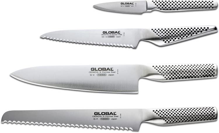 Global 4-Piece Knife Set